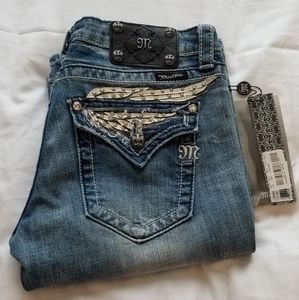 NWT!! Miss Me Jean's Size 30 Bootcut